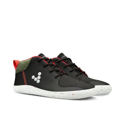 Vivobarefoot Primus Bootie All Weather - School Schoenen Zwart Junioren - AOQ031425